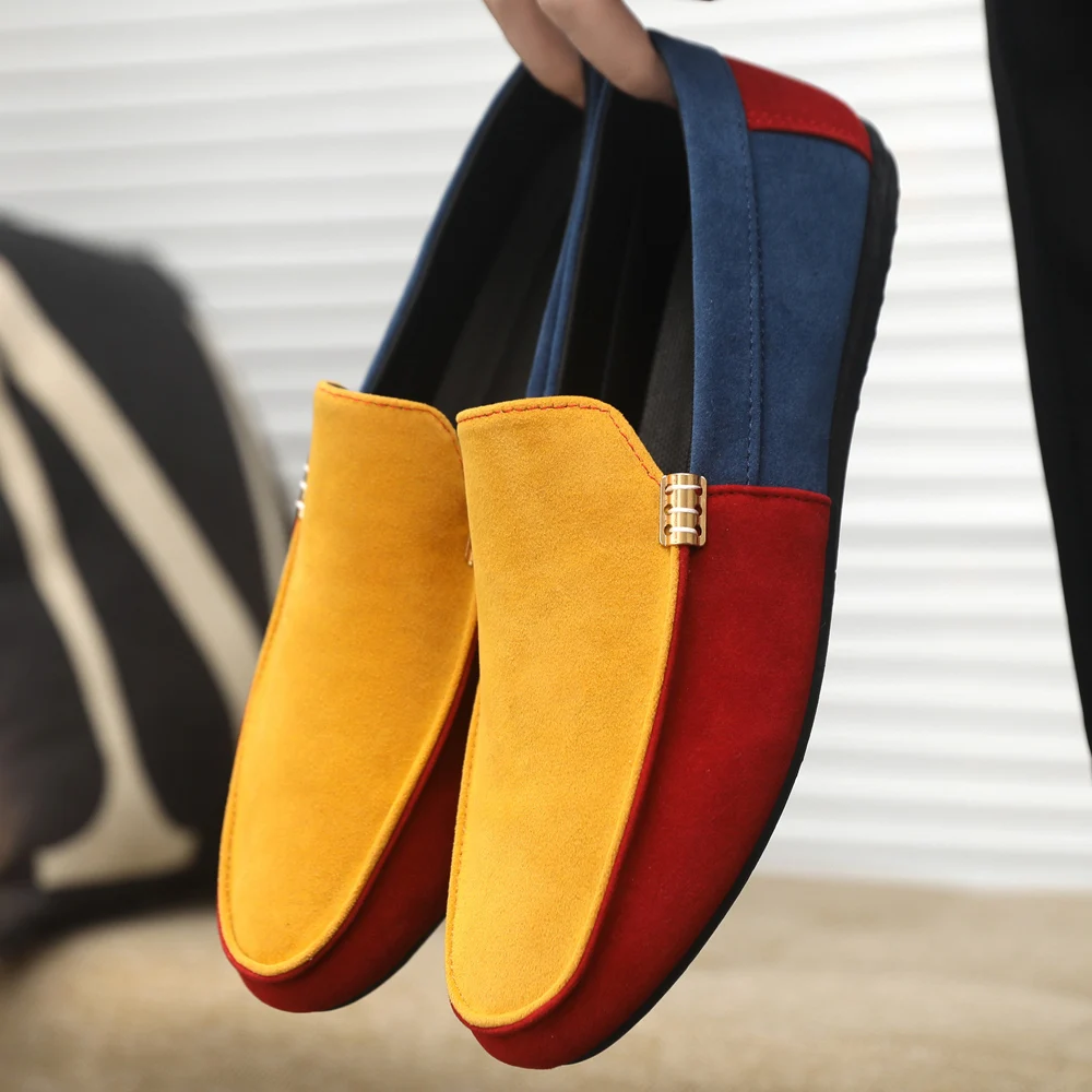 Mens Fashion Week - Męskie mokasyny, męskie buty codzienne, oddychające