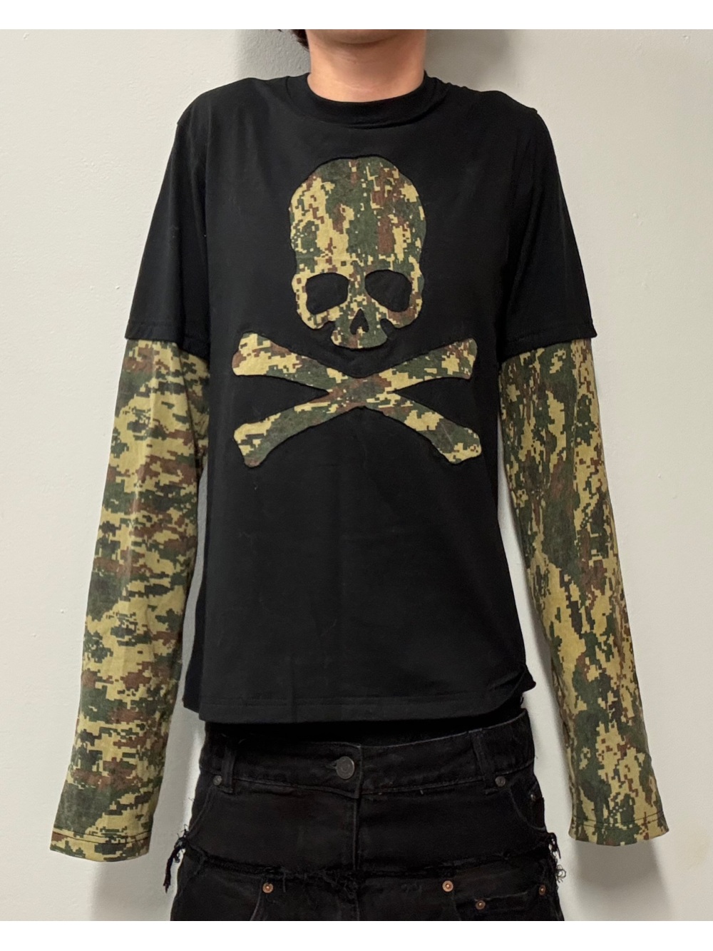 Men'S Tops Fashion - Nowa amerykańska koszulka z długim rękawem