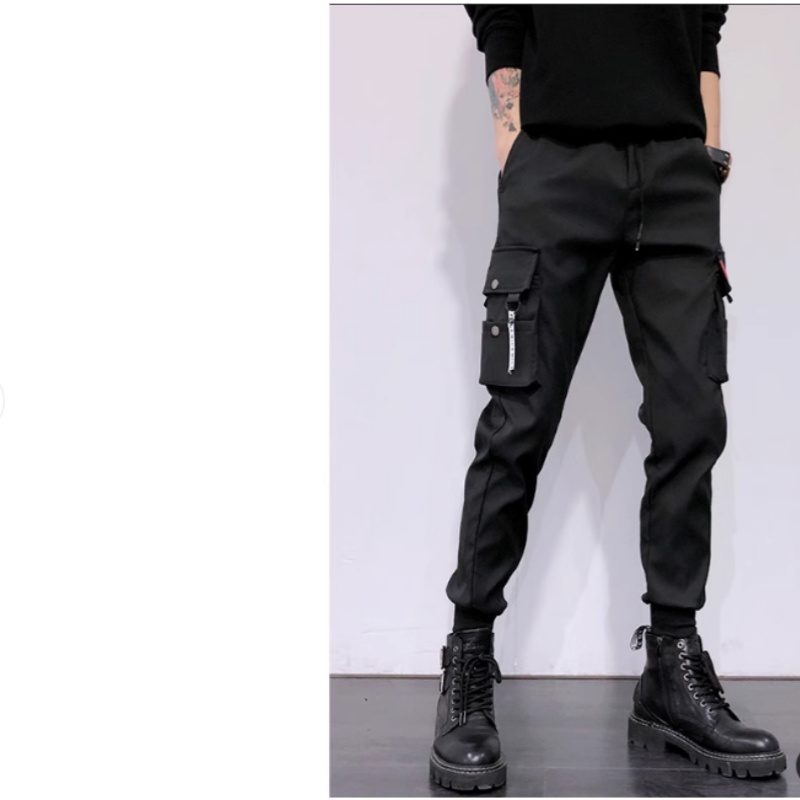 Cargo Jogger Pants - Spodnie męskie cargo 2025, modne, jednokolorowe,