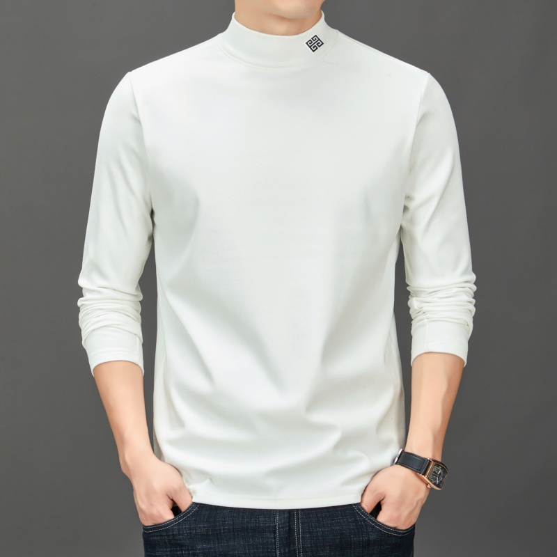 Mens Fashion Trend - Męski trend mody: jednokolorowy T-shirt z