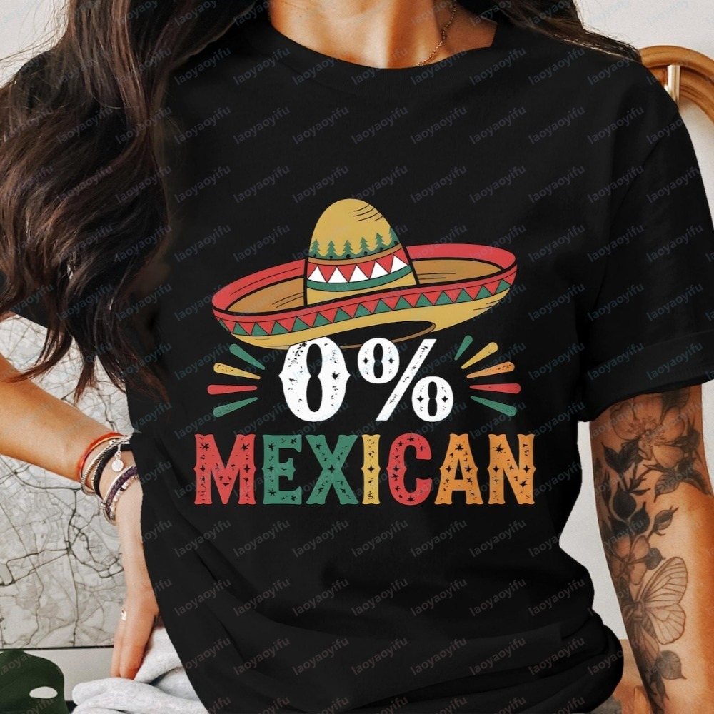 Mens Fashion Mexico - Koszulka 0% 0 Procent Meksykańska Duma