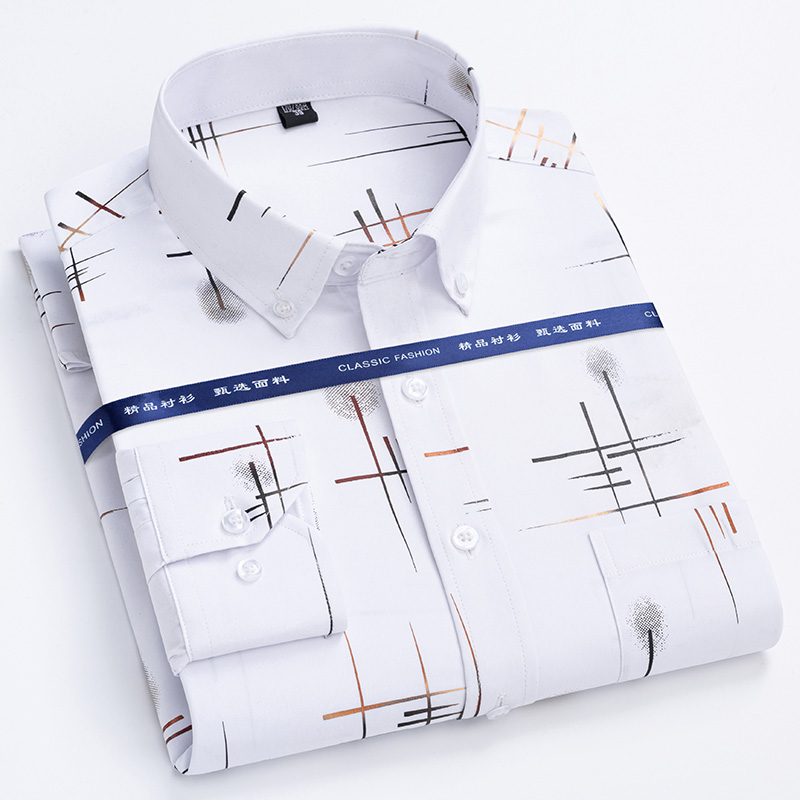 Dress Shirt Non-Iron - Nowa, w kratę koszule męskie z