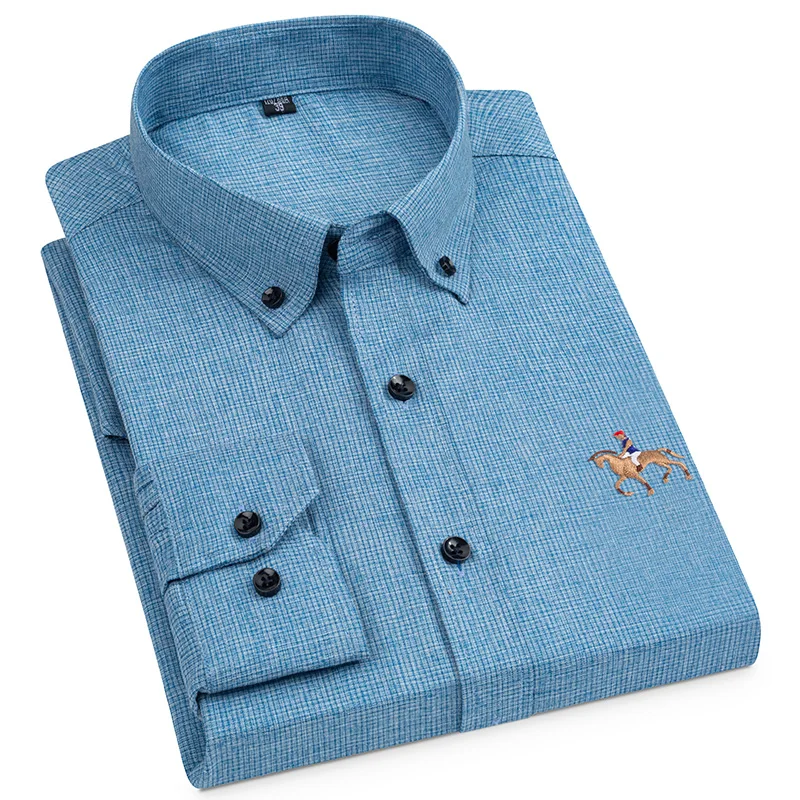 Dress Shirt Non-Iron - Ice Slik Męska koszula z długim