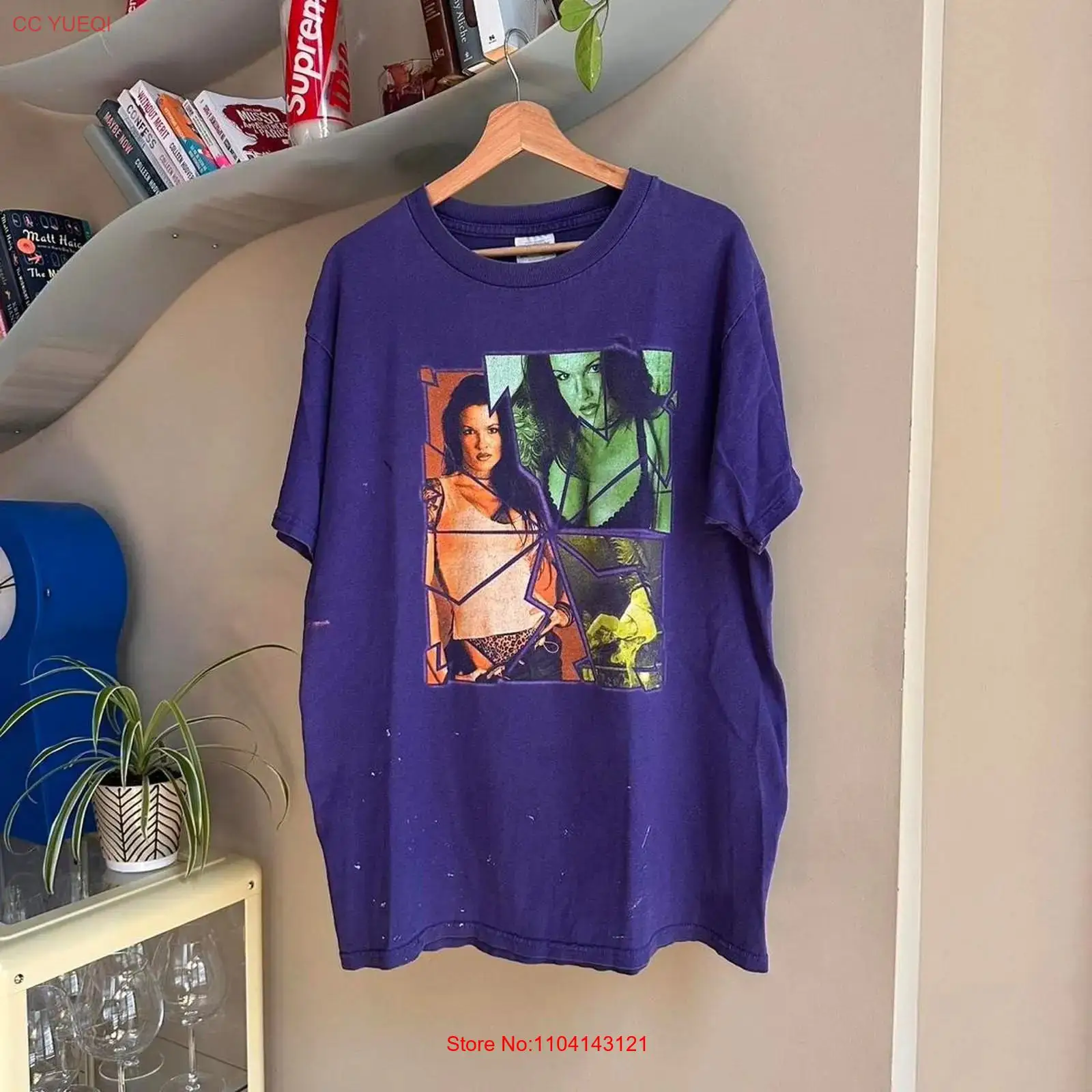 Men'S Fashion Everyday - Koszulka Vintage Lita WWF Rozmiar L,