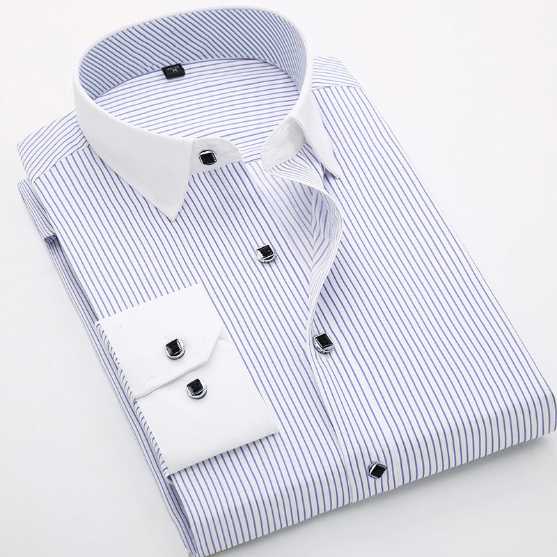Dress Shirt Non-Iron - Koszula na guziki dla mężczyzn koszula