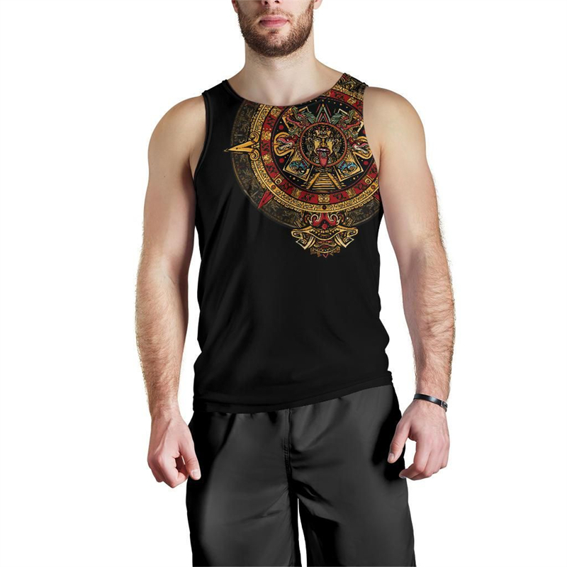 Mens Fashion Mexico - Modne męskie podkoszulki z grafiką flagi