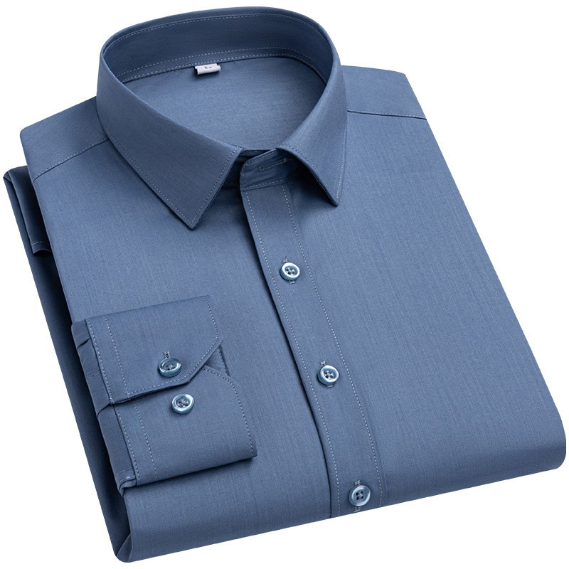 Dress Shirt Non-Iron - Nowe męskie koszule z włókna bambusowego