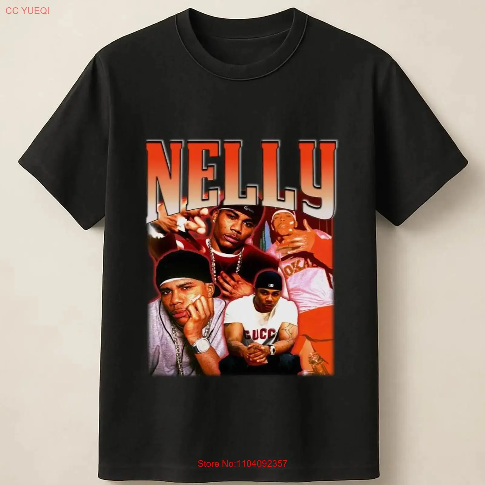 Men'S Fashion Everyday - Koszulka Nelly Vintage Rap Star Retro