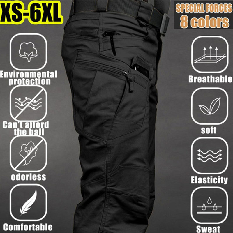 Cargo Jogger Pants - Męskie spodnie taktyczne Cargo 6XL Plus