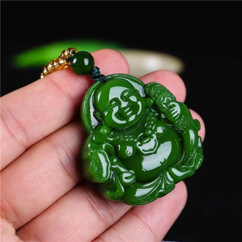 Chiński zielony Jade Maitreya  – Men'S Fashion Tips recenzja i cena
