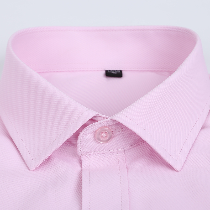 Różowo-biało-niebieska koszula – Dress Shirt Non-Iron recenzja i cena