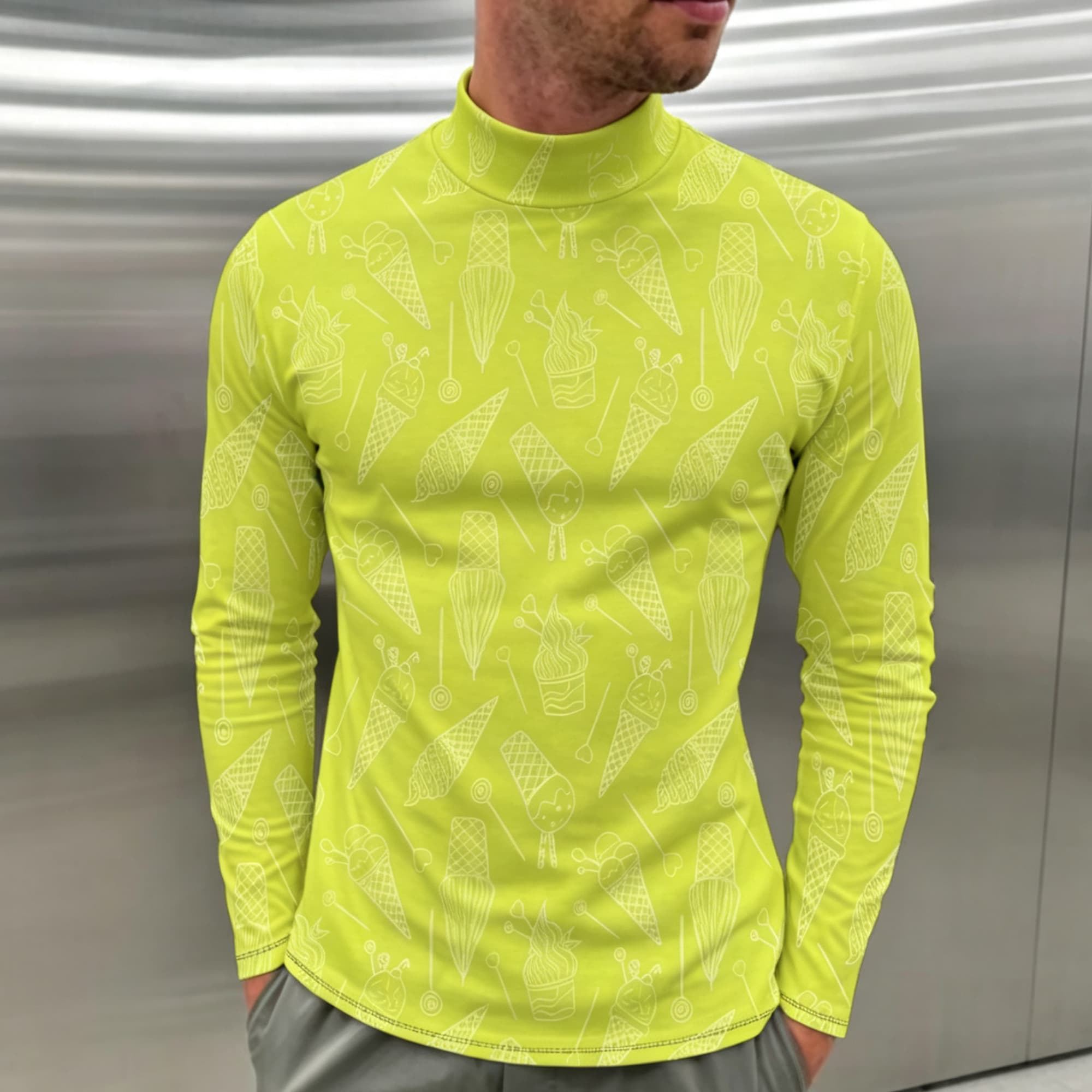 Męska koszulka z długim rękawe – Mens Fashion Trend recenzja i cena