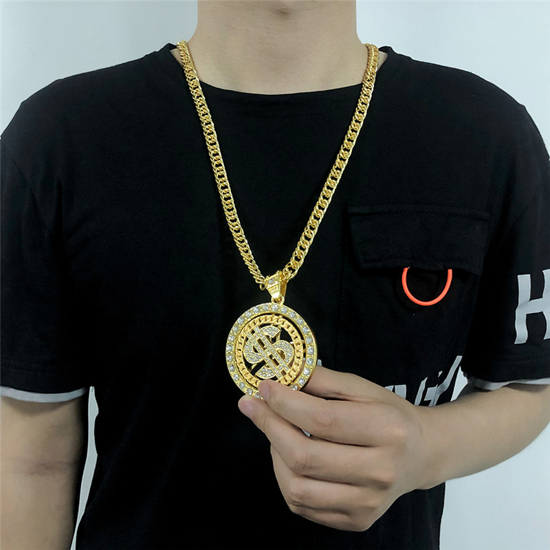 Hip Hop złoty kolor srebrny ob – Mens Fashion Discord recenzja i cena
