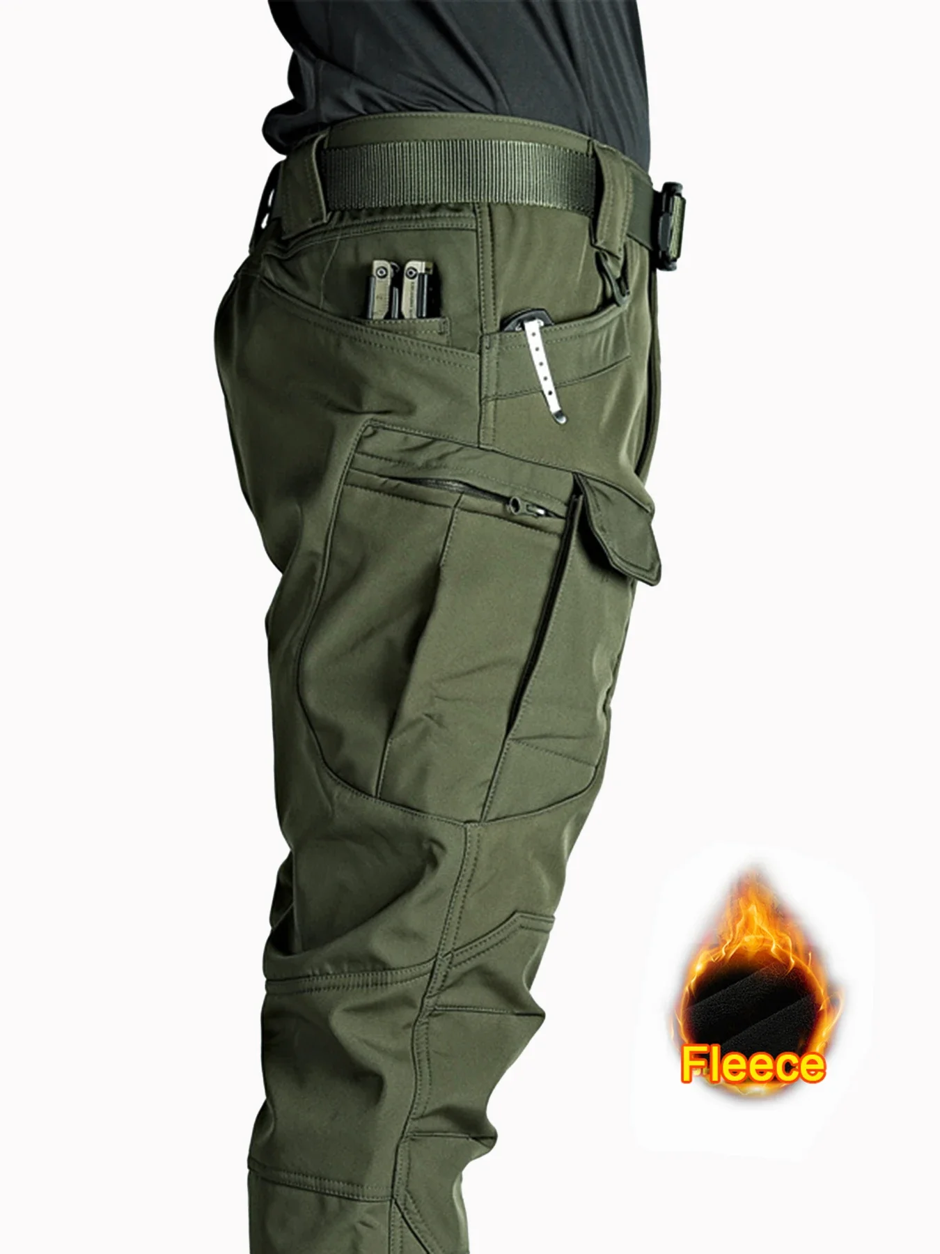 Męskie zimowe taktyczne spodni – Cargo Jogger Pants recenzja i cena