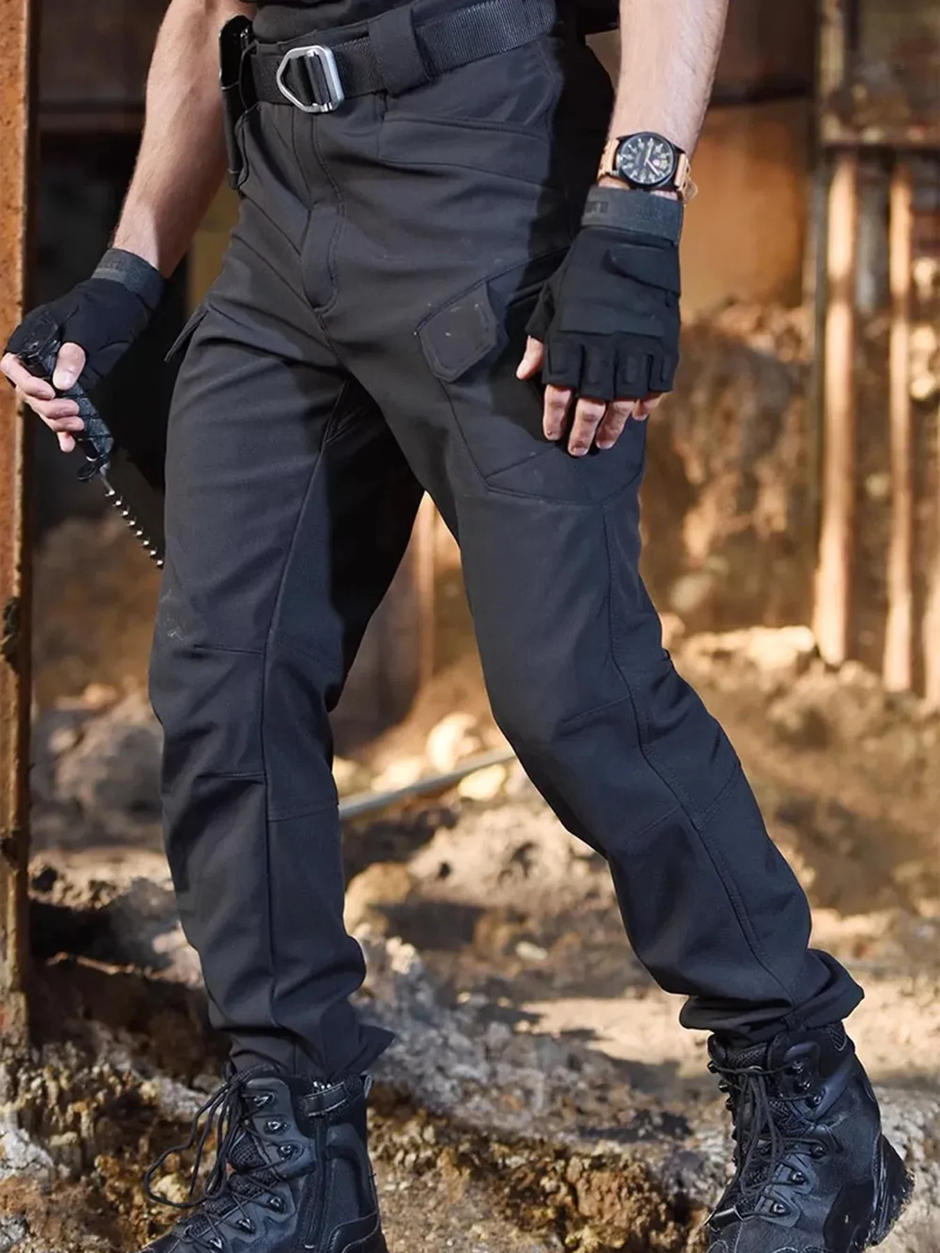 Męskie zimowe taktyczne spodni – Cargo Jogger Pants recenzja i cena