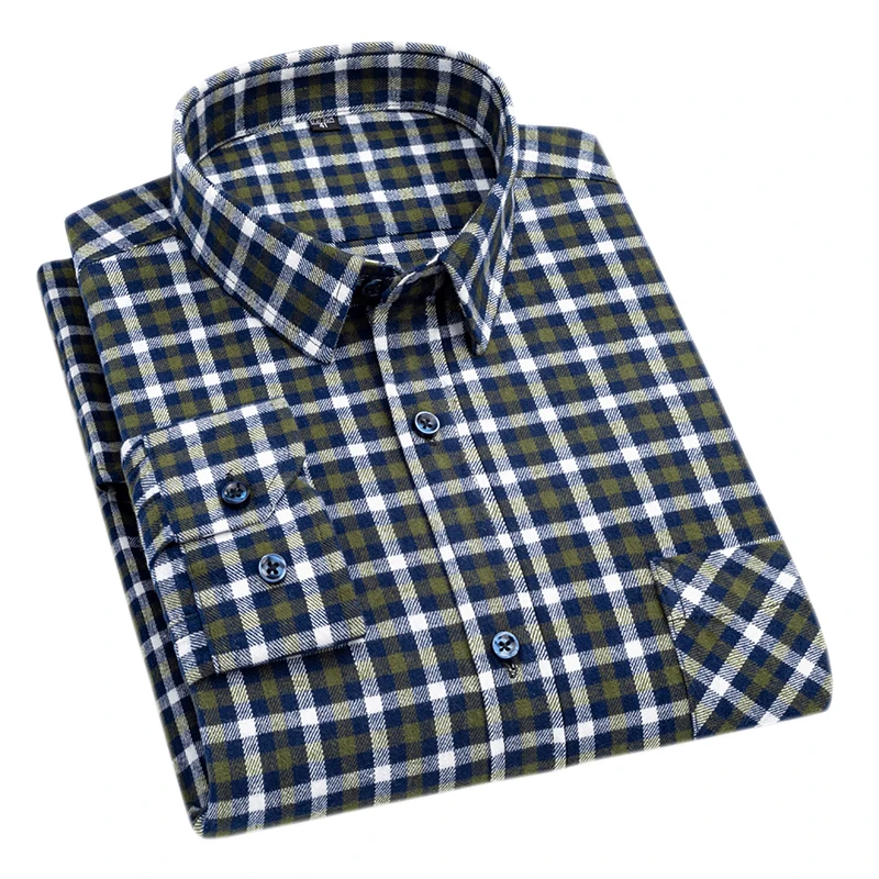Nowe koszule flanelowe w kratę – Dress Shirt Non-Iron recenzja i cena