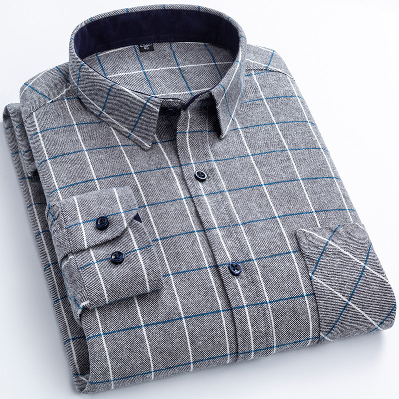Nowe koszule flanelowe w kratę – Dress Shirt Non-Iron recenzja i cena