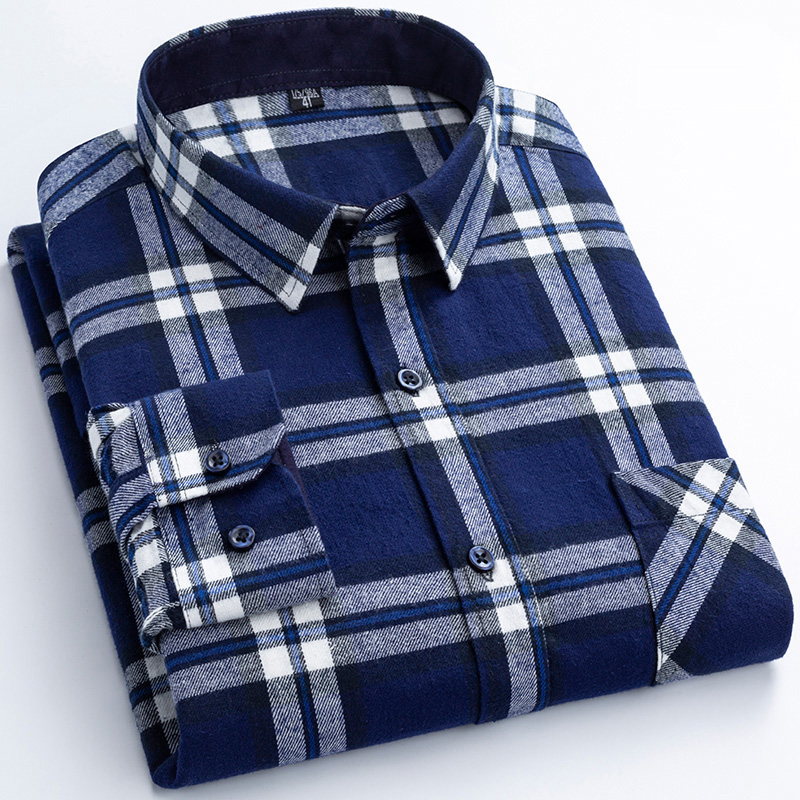 Nowe koszule flanelowe w kratę – Dress Shirt Non-Iron recenzja i cena