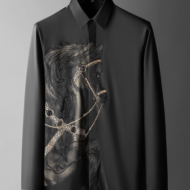 Białe koszule męskie z długim  – Dress Shirt Non-Iron recenzja i cena