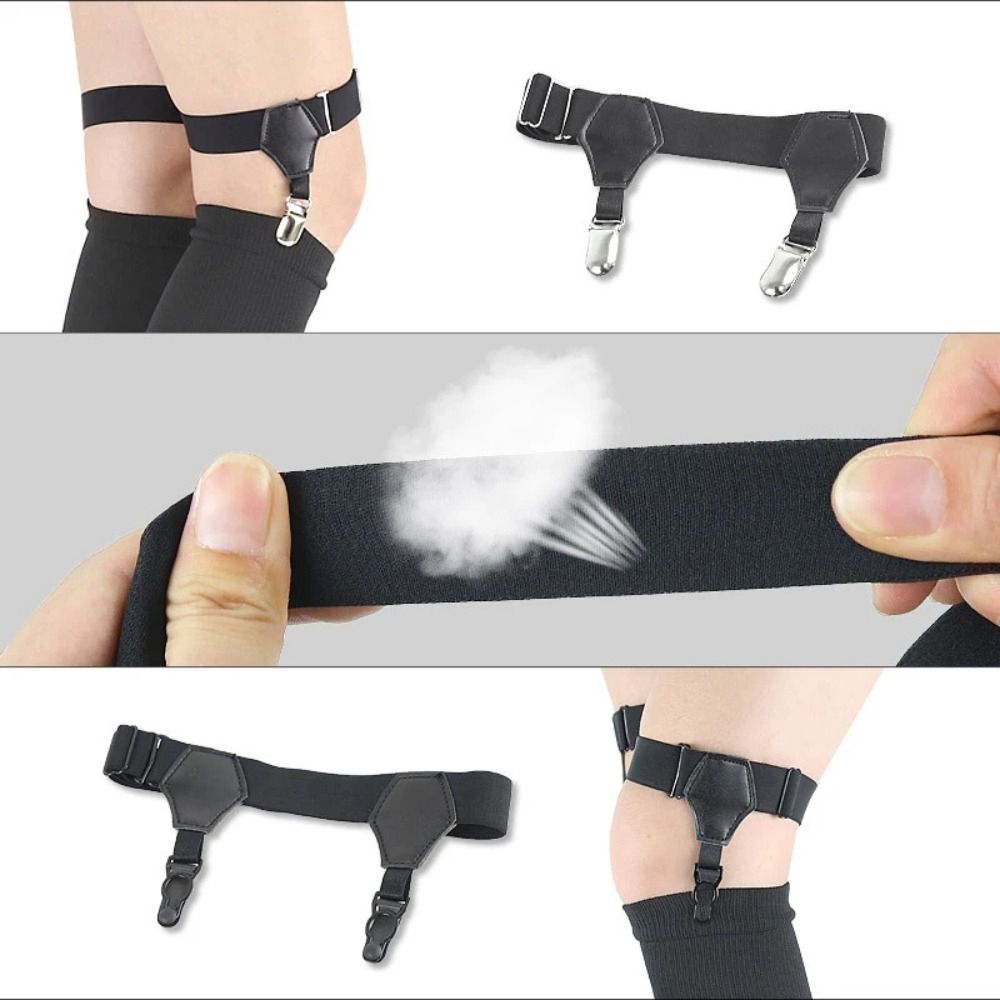 1 Para Regulowanych Podwiązek  – Suspenders Clip Men recenzja i cena