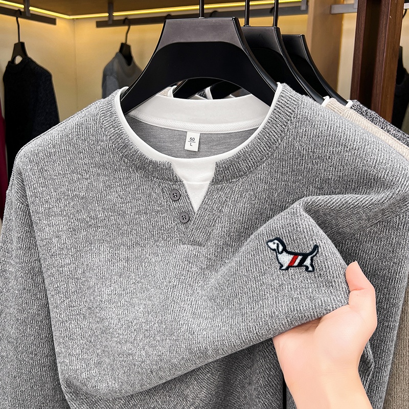 Modny męski T-shirt w jednolit – Mens Fashion Trend recenzja i cena
