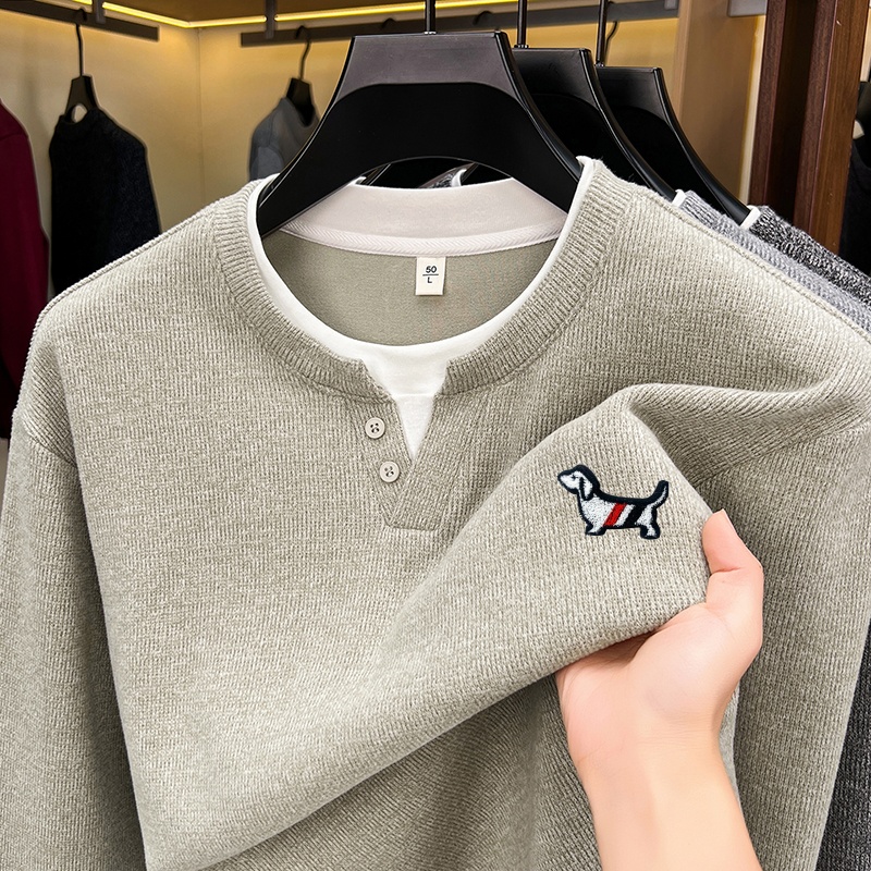 Modny męski T-shirt w jednolit – Mens Fashion Trend recenzja i cena