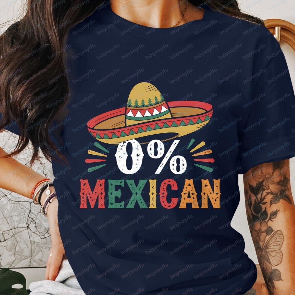 Koszulka 0% 0 Procent Meksykań – Mens Fashion Mexico recenzja i cena