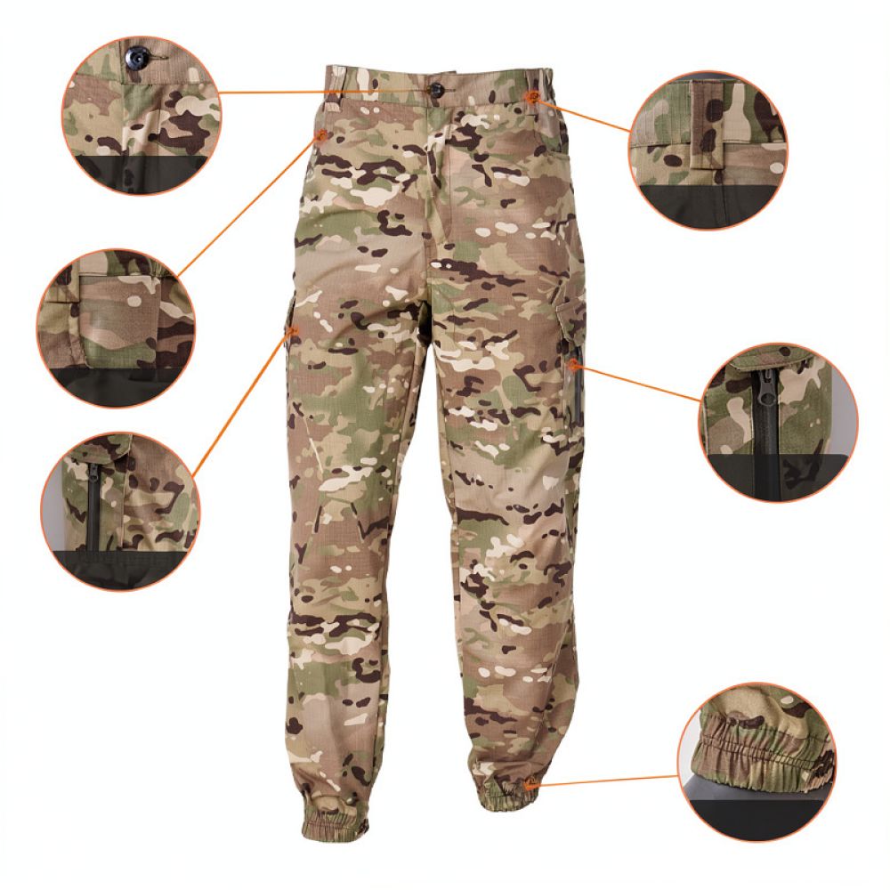 Męskie spodnie taktyczne w kam – Cargo Jogger Pants recenzja i cena