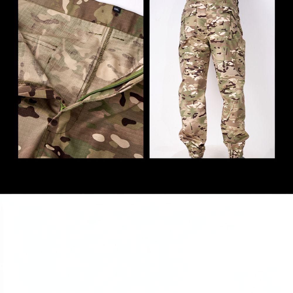 Męskie spodnie taktyczne w kam – Cargo Jogger Pants recenzja i cena