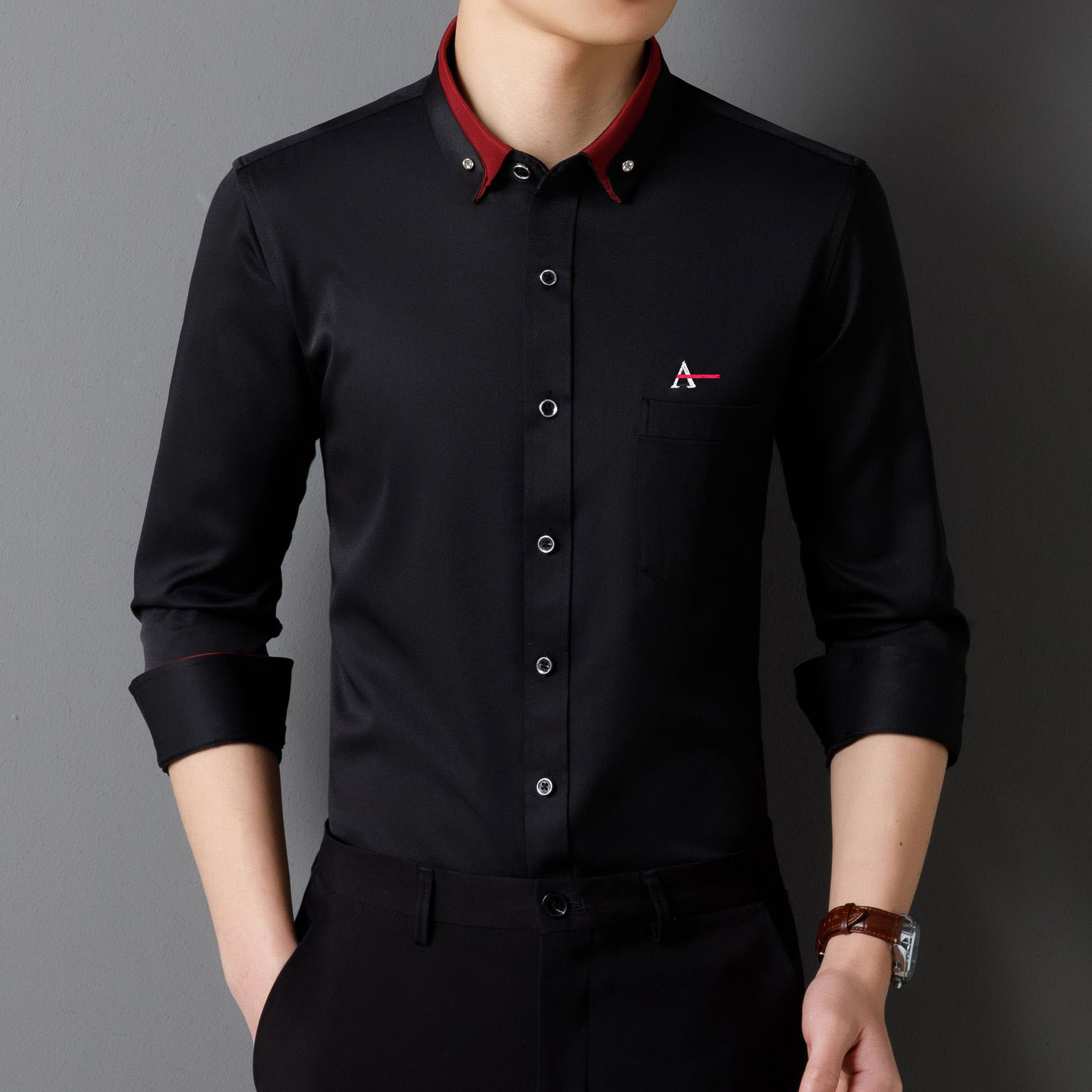2026 Męska koszula biznesowa z – Dress Shirt Non-Iron recenzja i cena