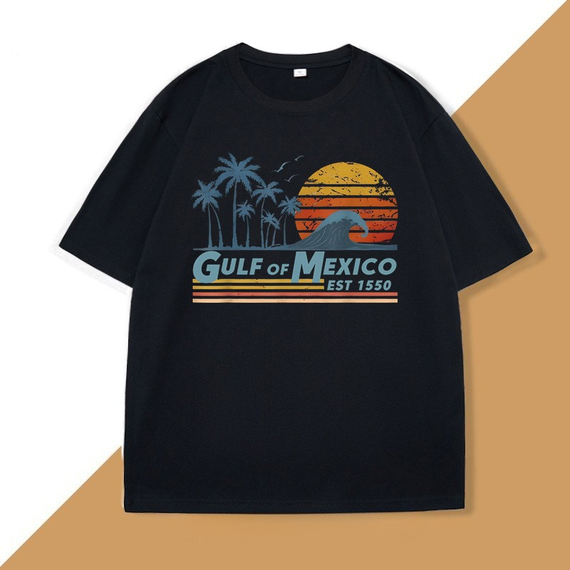 Koszulka z zatoką Meksykańską  – Mens Fashion Mexico recenzja i cena