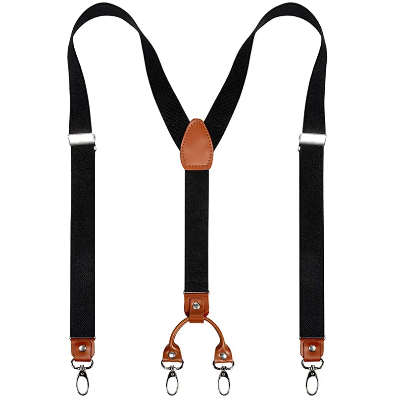 2,5 cm 4 Klipsy do Szelków Męs – Suspenders Clip Men recenzja i cena