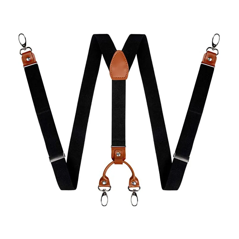 2,5 cm 4 Klipsy do Szelków Męs – Suspenders Clip Men recenzja i cena