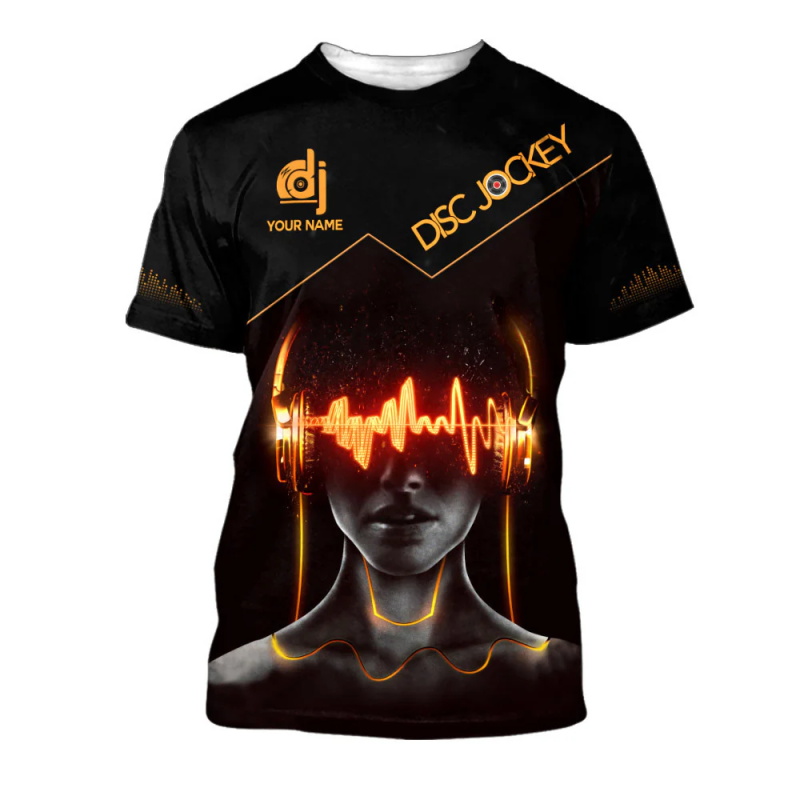 Full Print Mens Disc Jockey T  – Mens Fashion Discord recenzja i cena