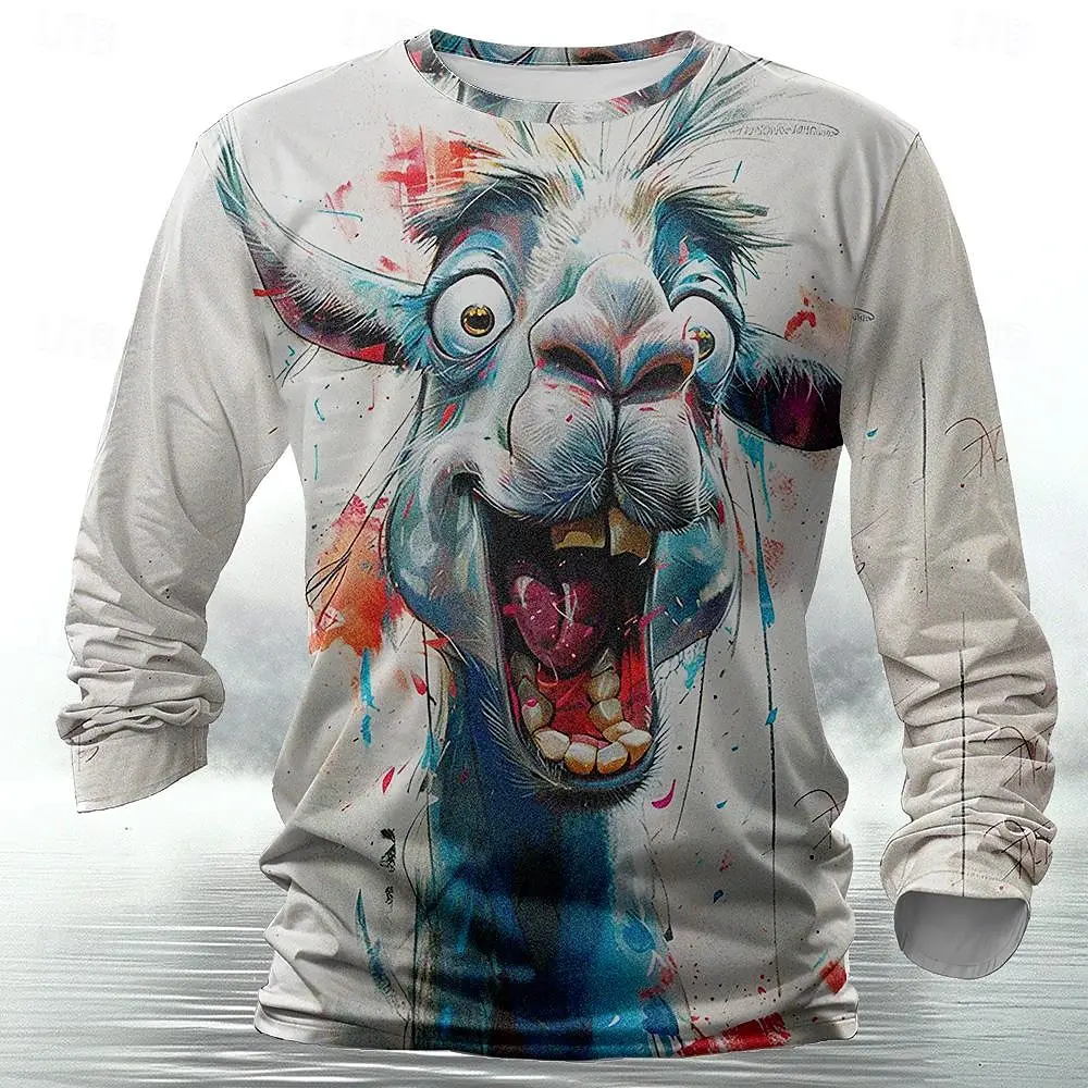 Zabawna koszulka męska z nadru – Mens Fashion Trend recenzja i cena