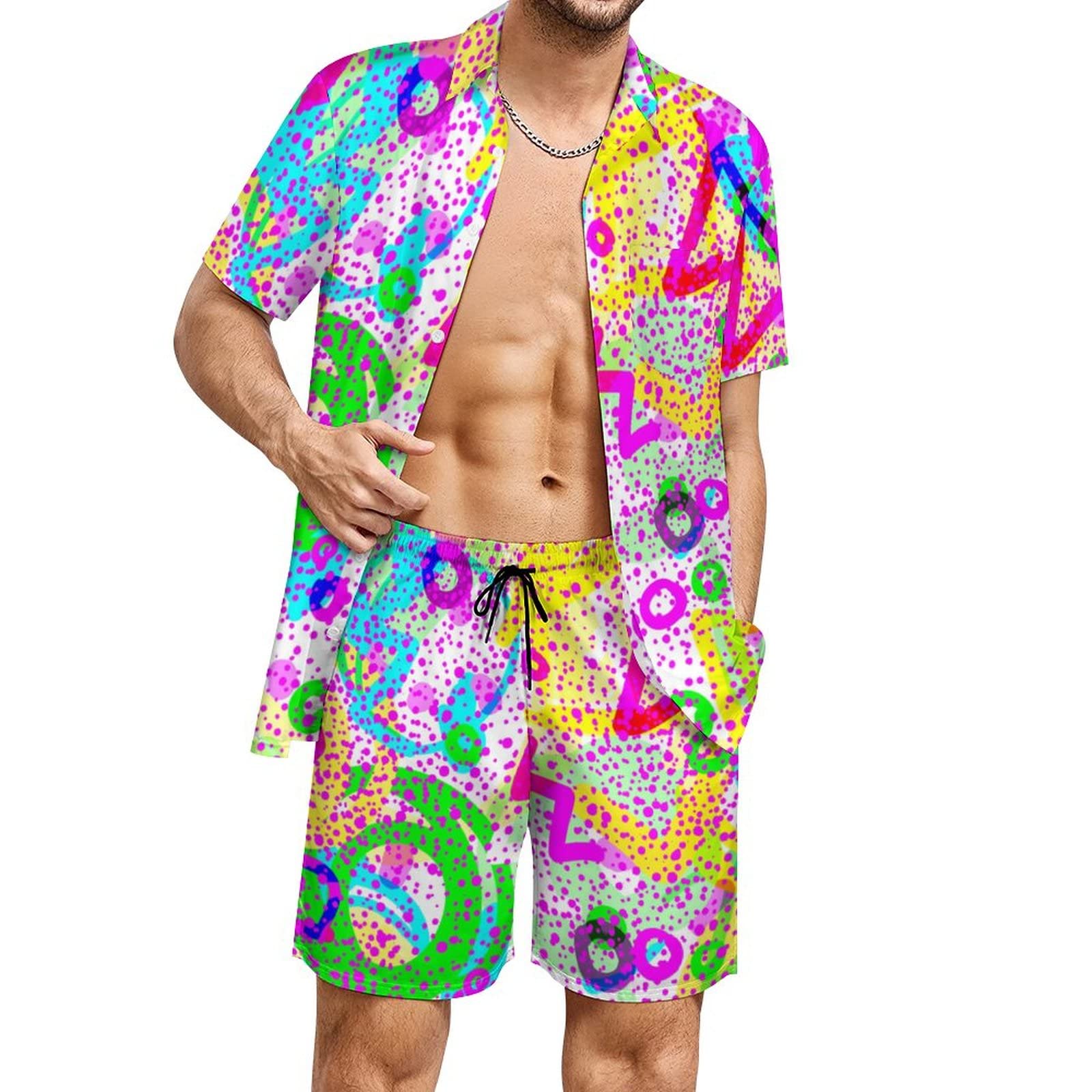 Letnie nieregularne geometrycz – Men'S Fashion Looks recenzja i cena