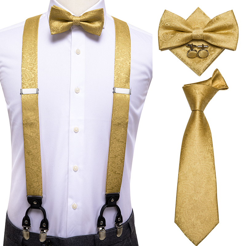 Zestaw szelkowy męski Hi-Tie,  – Suspenders Clip Men recenzja i cena