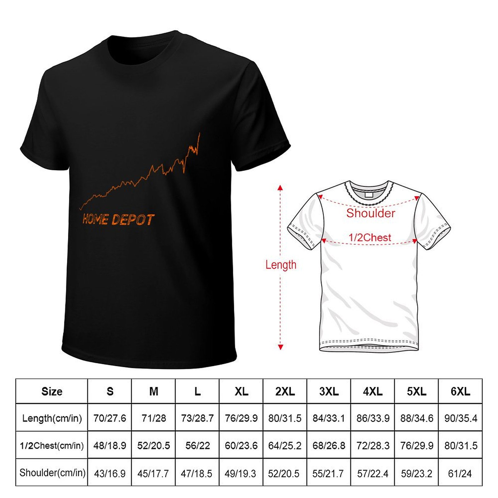 Koszulka z grafiką Home Depot, – Men'S Fashion Depot recenzja i cena