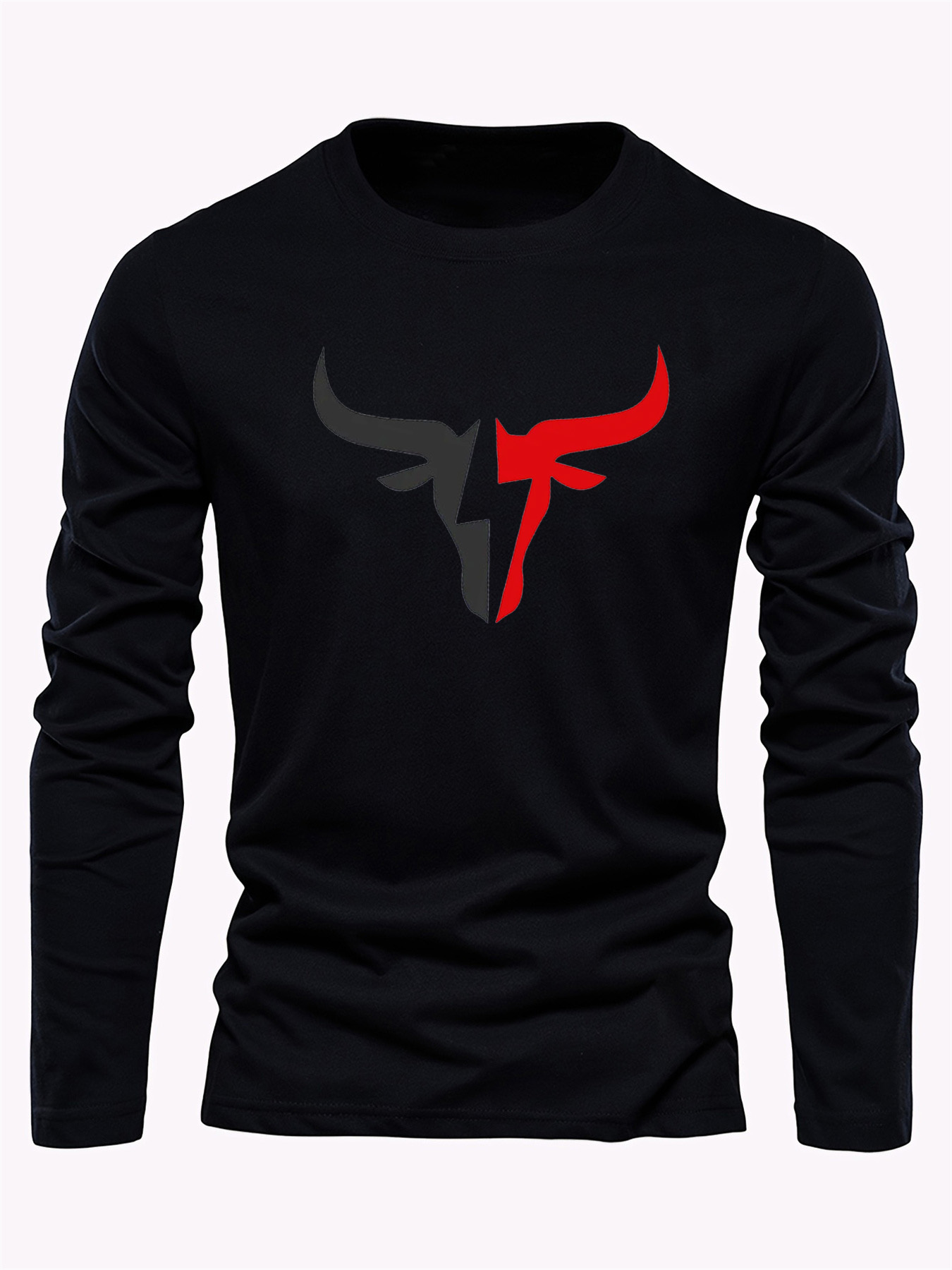 Prosty, jednolity kolor, męski – Men'S Tops Fashion recenzja i cena