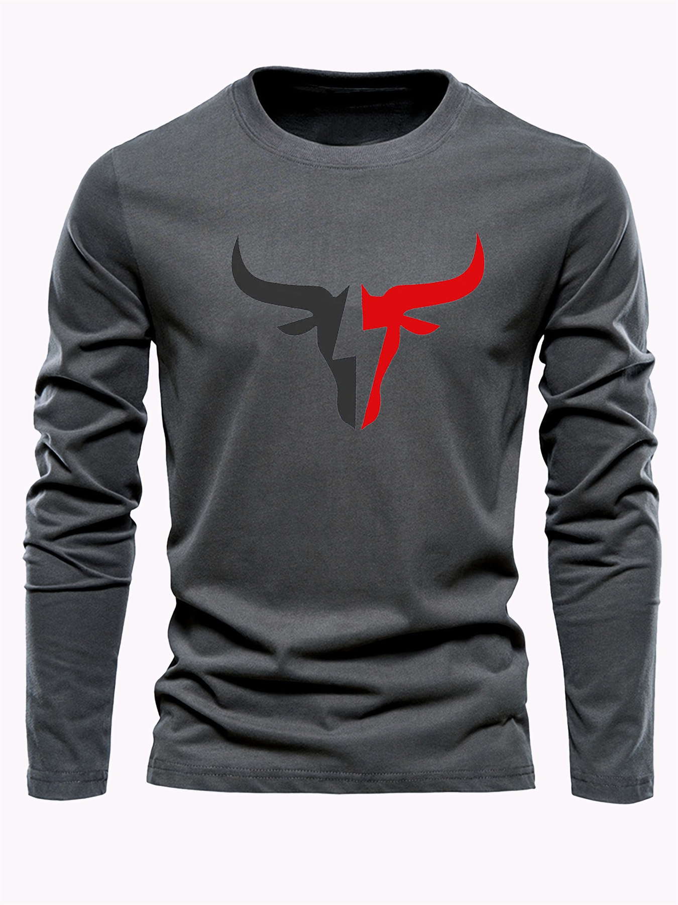 Prosty, jednolity kolor, męski – Men'S Tops Fashion recenzja i cena