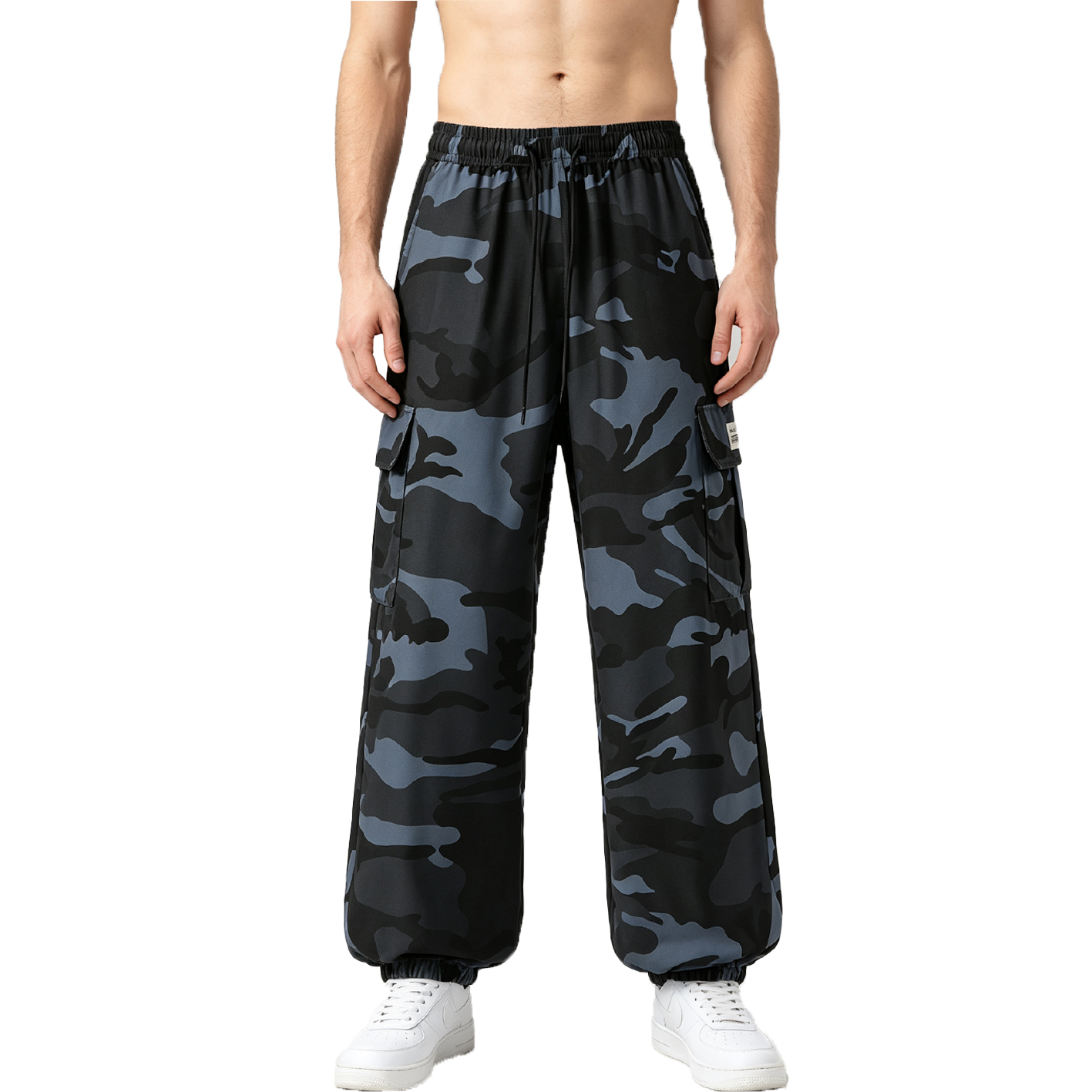 Męskie spodnie cargo w kamufla – Cargo Jogger Pants recenzja i cena