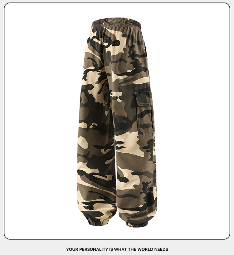 Męskie spodnie cargo w kamufla – Cargo Jogger Pants recenzja i cena