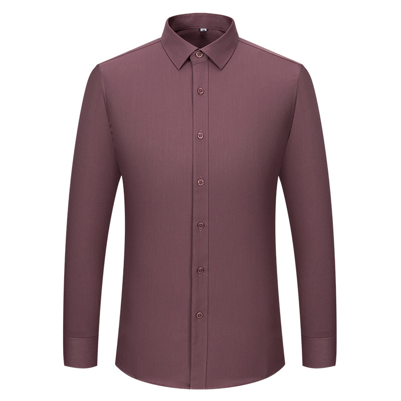 Nowe męskie koszule z włókna b – Dress Shirt Non-Iron recenzja i cena