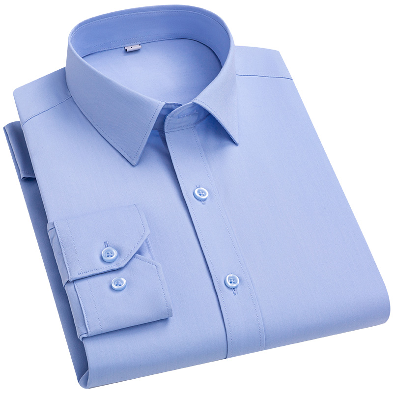 Nowe męskie koszule z włókna b – Dress Shirt Non-Iron recenzja i cena