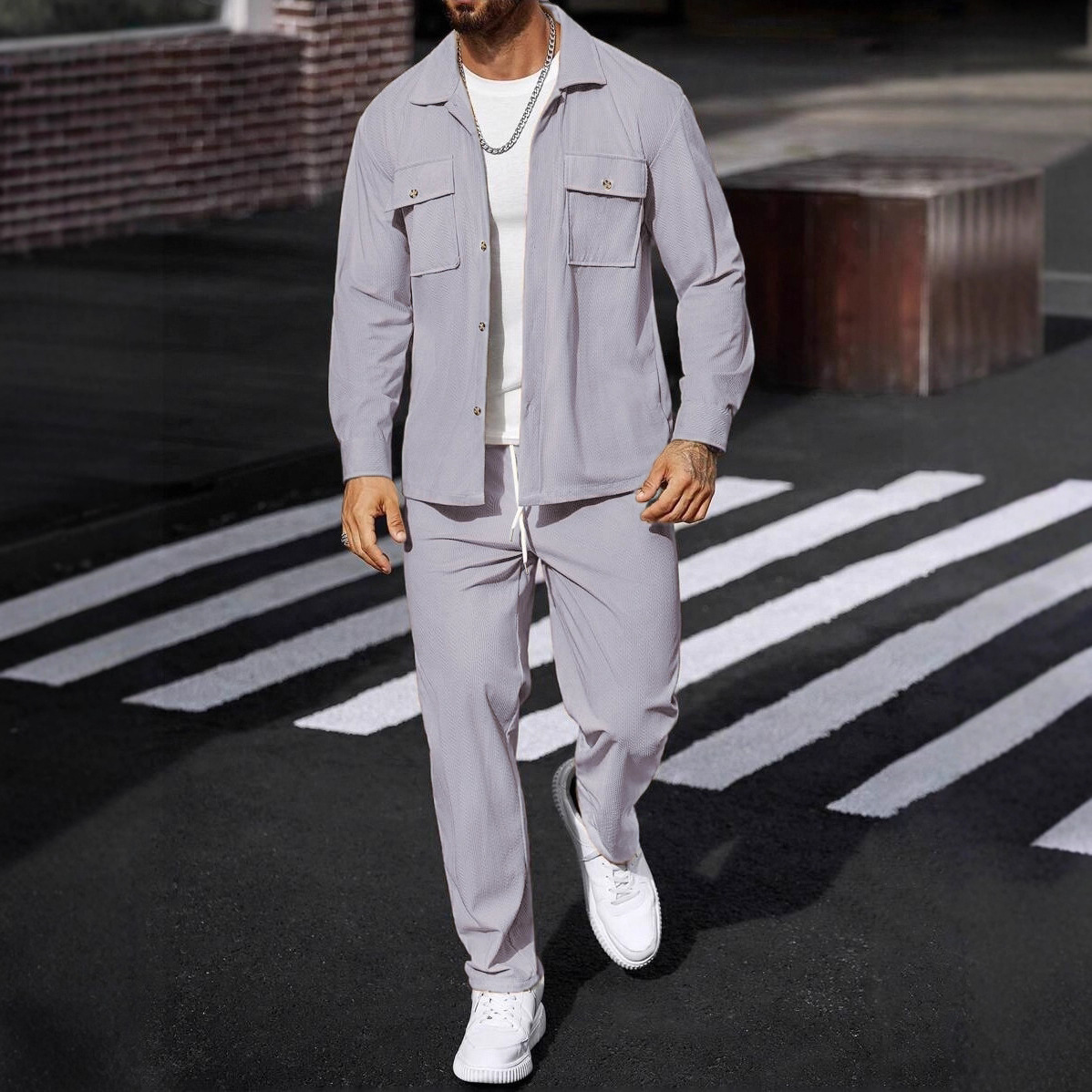 Nowy wiosenno-jesienny casualo – Knitted Cardigan Men recenzja i cena