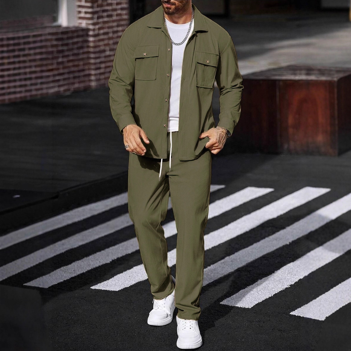 Nowy wiosenno-jesienny casualo – Knitted Cardigan Men recenzja i cena