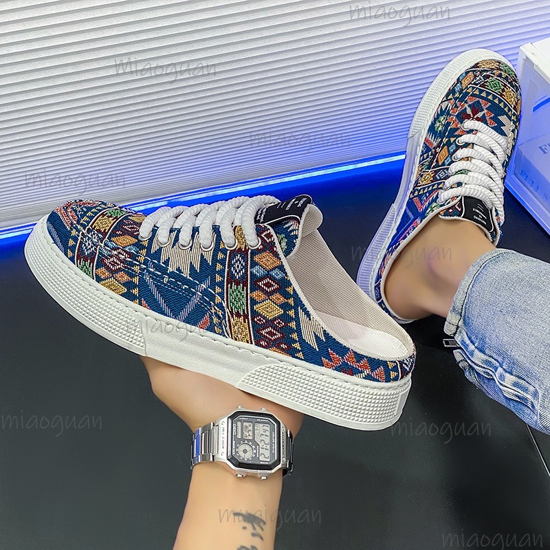 Męskie płócienne buty na wiosn – Mens Fashion Week recenzja i cena