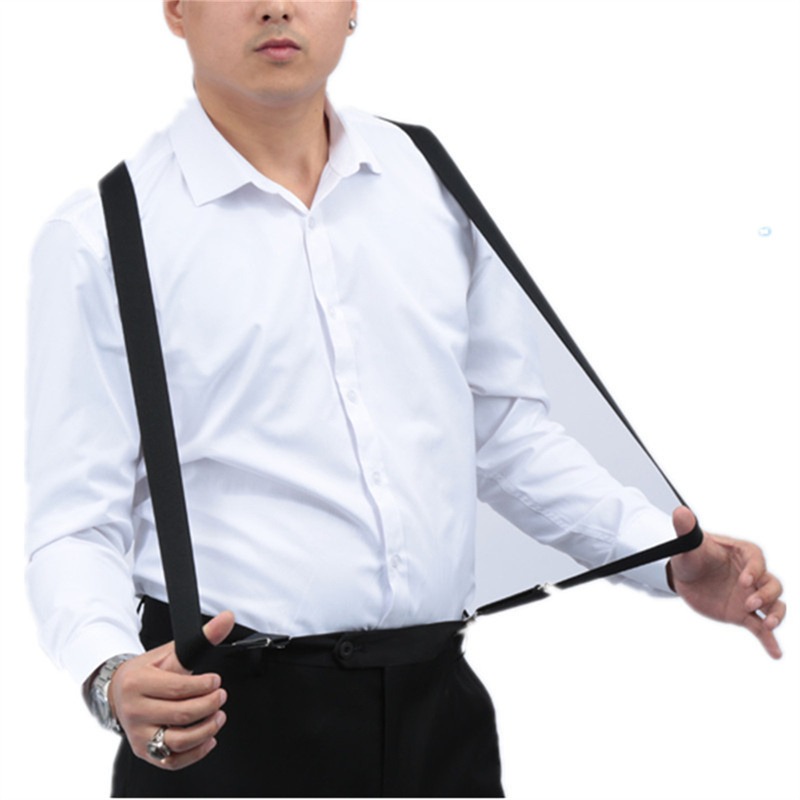 Szelki męskie regulowane elast – Suspenders Clip Men recenzja i cena