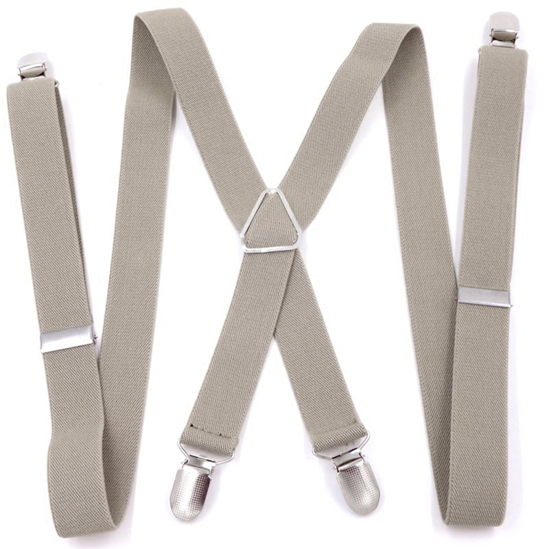 Szelki męskie regulowane elast – Suspenders Clip Men recenzja i cena