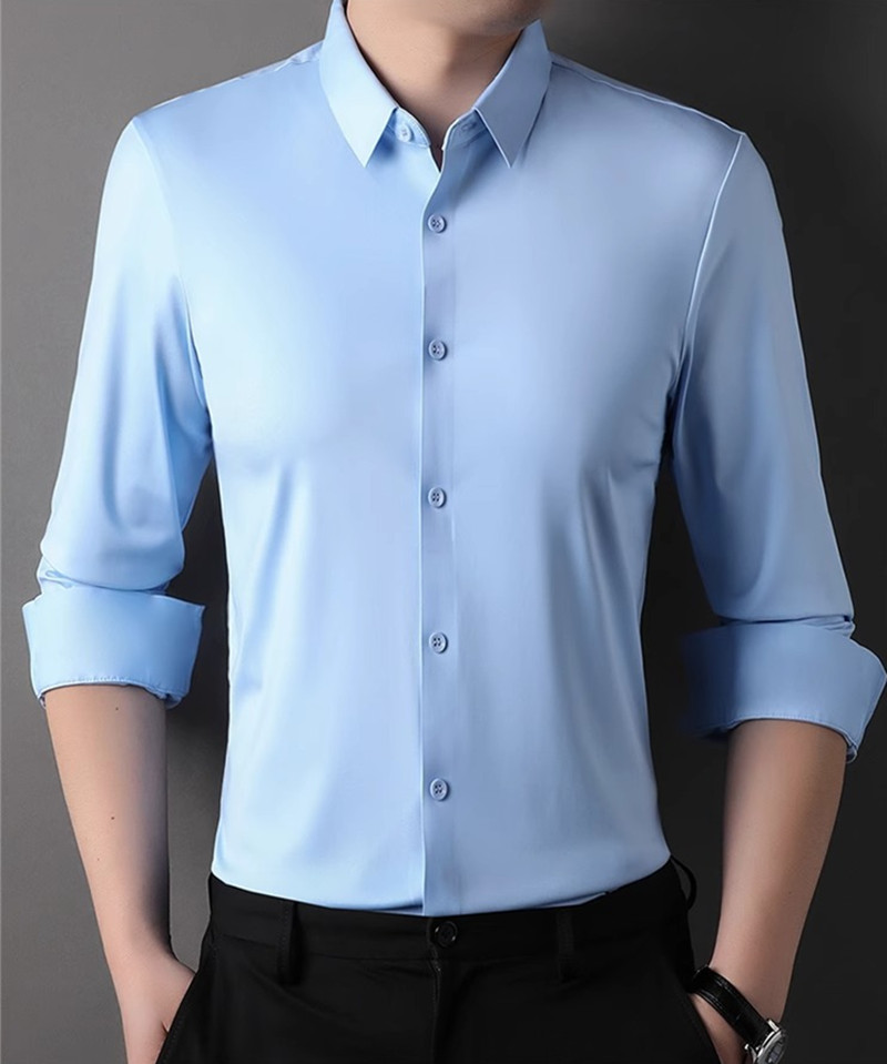 Męska koszula elegancka o wyso – Dress Shirt Non-Iron recenzja i cena